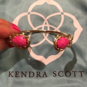 Kendra Scott Andy Pinch bracelet pink